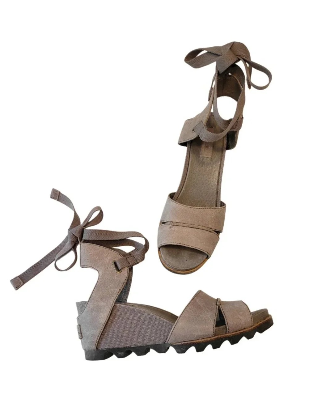Sorel Joanie Wrap Wedge Sandals